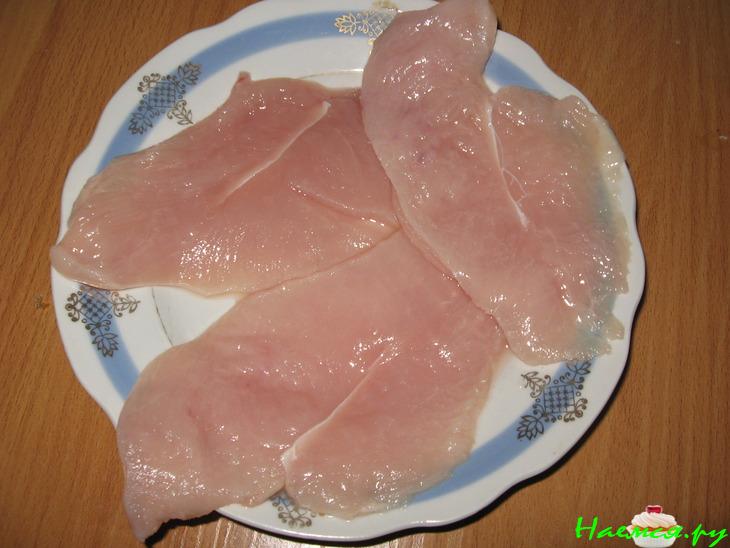 Запечённые куриные рулеты Запечённые куриные рулеты