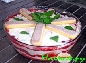 Клубничное тирамису