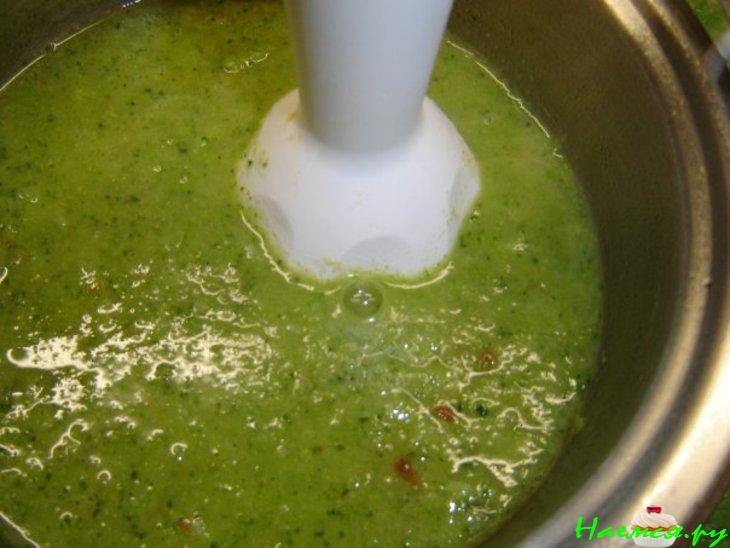 Суп двухцветный