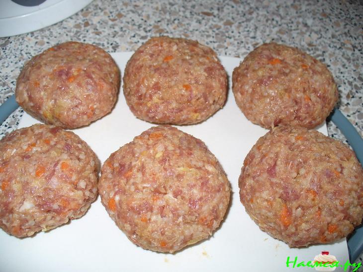 Котлеты из Индейки с Ячневой Кашей Котлеты из Индейки с Ячневой Кашей