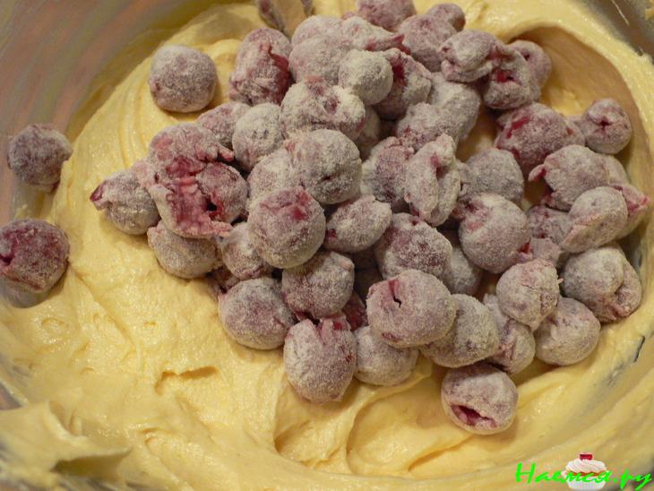 Торт песочный с маковым кремом