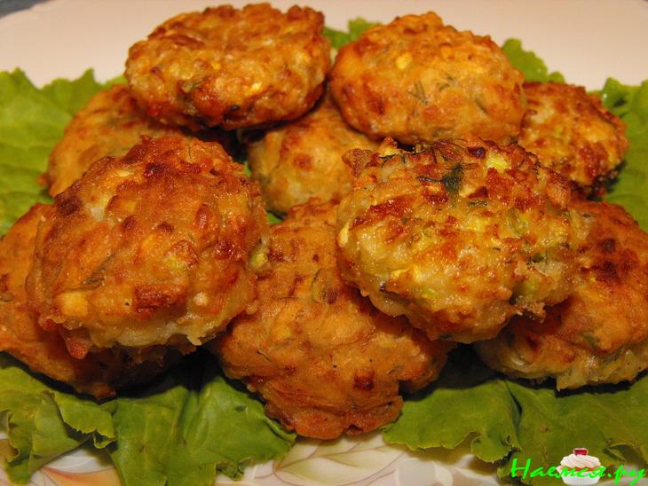 Фрикадельки из баклажанов и кабачков Фрикадельки из баклажанов и кабачков