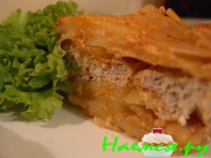 Запеканка с фенхелем