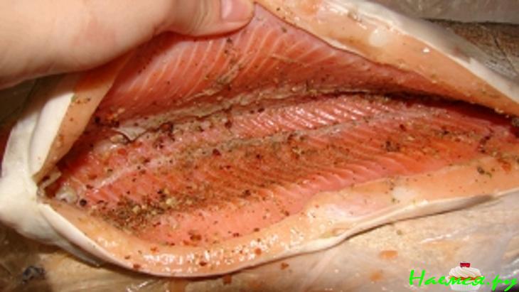 Форель, запечённая в фольге