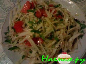 Мой любимый овощной салатик