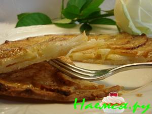 Классический французский яблочный пирог 