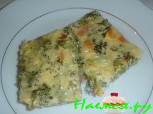 Запеканка из брокколи Запеканка из брокколи