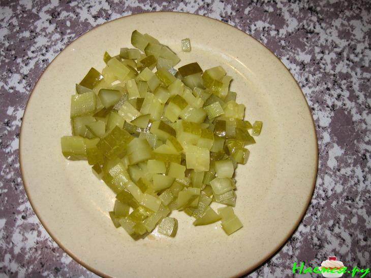 Салат нежный и сытный