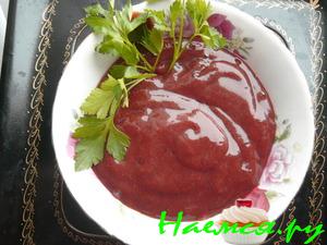 Фиолетовый соус для креветок Фиолетовый соус для креветок