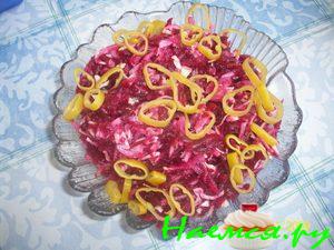 Свекла с пеперони