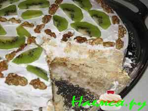 Торт 'Киевский' за 30 минут Торт 'Киевский' за 30 минут