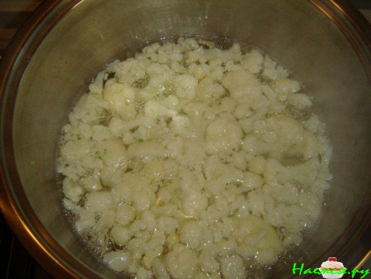 Суп двухцветный