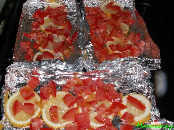 Телапия в медово-горчичном маринаде