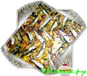 Пирог на топленом молоке с рыбкой