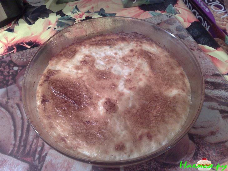 "Запеканка пшенная с изюмом"