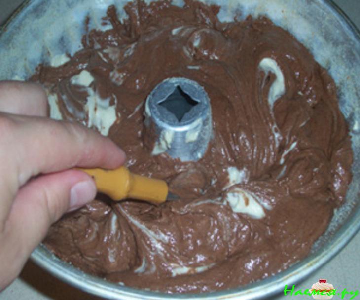 Кекс 'мраморный'