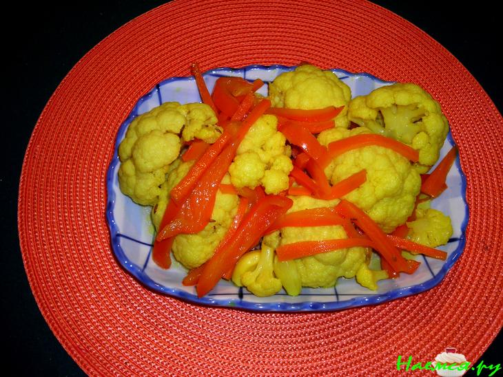 Закуска из цветной капусты в маринаде Закуска из цветной капусты в маринаде