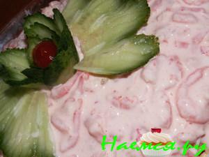 Салат "Розовый фламинго"