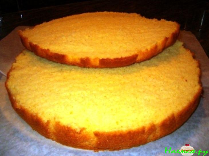 Апельсиновый бисквит