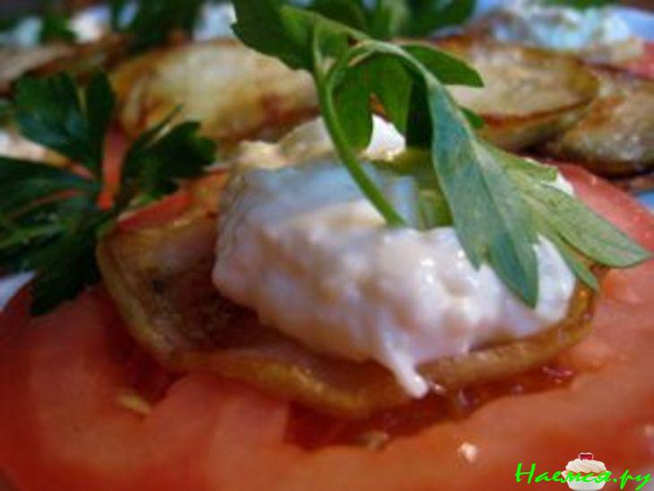 Томатно-баклажановая закуска