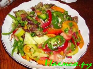 Салат овощной "Тривиально-Идеальный"