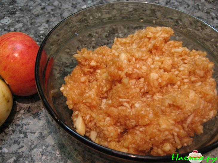 Яблочный пирог "Лентяй"