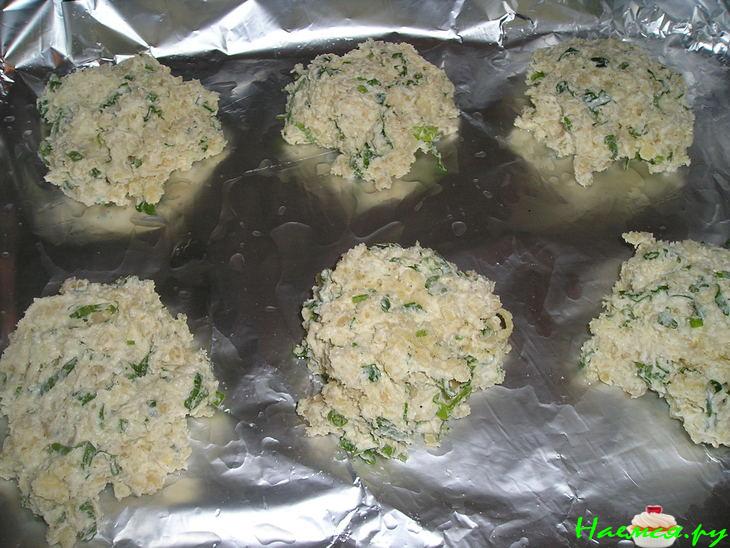 Сырные печеньки