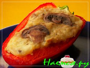 Перцовые чашечки с картофелем Перцовые чашечки с картофелем