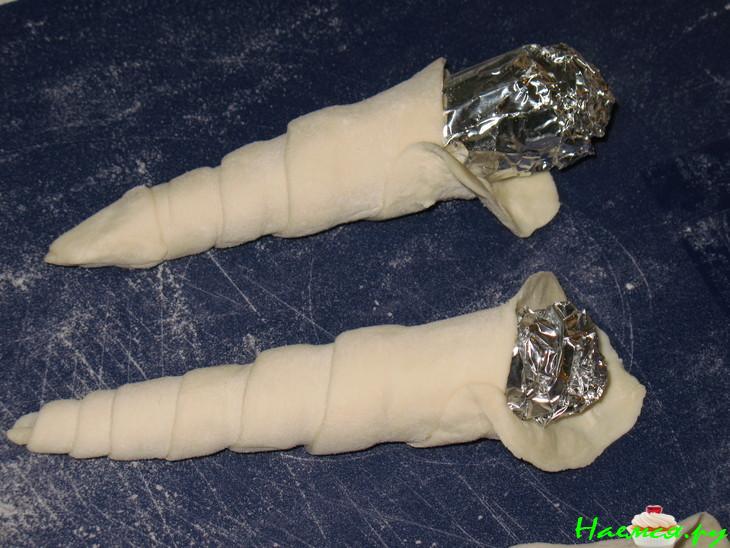 Слоеные тарталетки для рыбных закусок