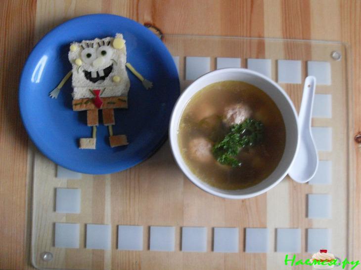 Супчик из свекольных листьев