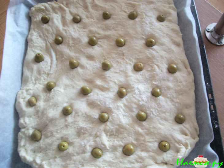 Фокачча дрожжевая на водке