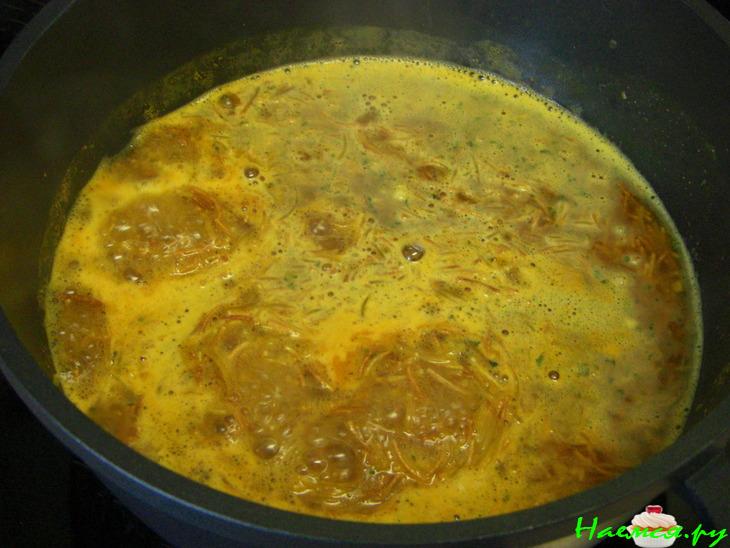 Жаренная вермишель