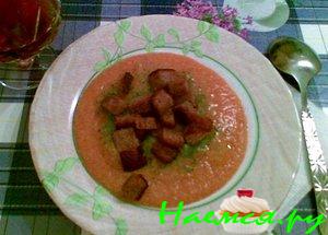 Суп-пюре из чечевицы (красной)