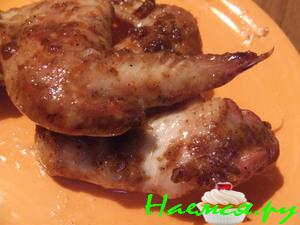 Куриные крылья и голени в остром маринаде, жаренные на решетке Куриные крылья и голени в остром маринаде, жаренные на решетке