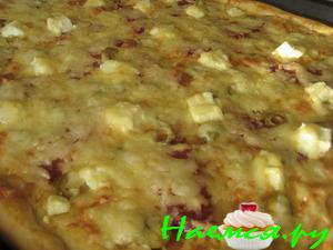 Пицца к пивку (как вариант)