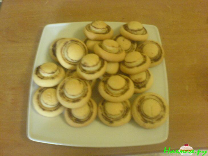 Печенье к чаю "Грибочки"