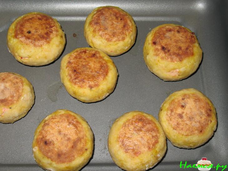 Тефтельки рыбно-крабовые