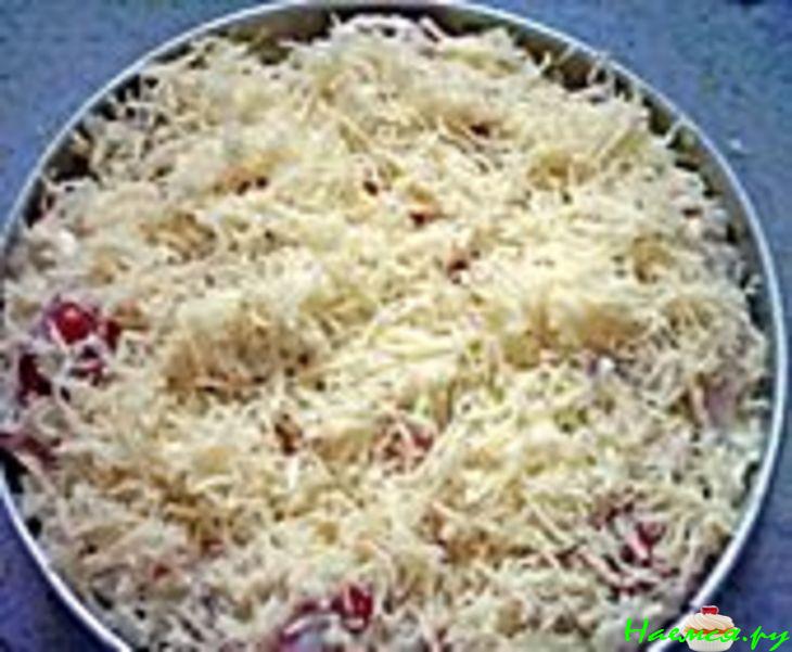 Овощной тортик в тесте