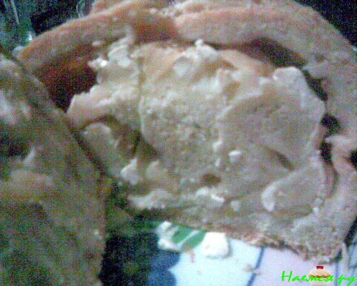 Дрожжевой пирог с болгарской брынзой и яблоками