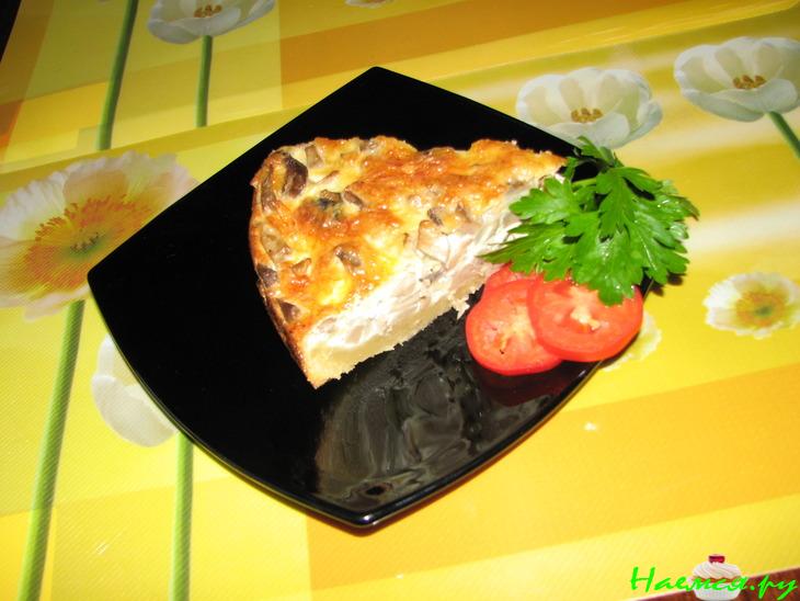 Грибной пирог "Пальчики оближешь" Грибной пирог "Пальчики оближешь"