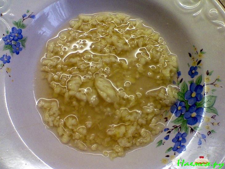 "Вешенки жареные в чесночном маринаде"