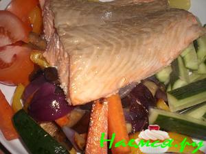 Лосось в соли