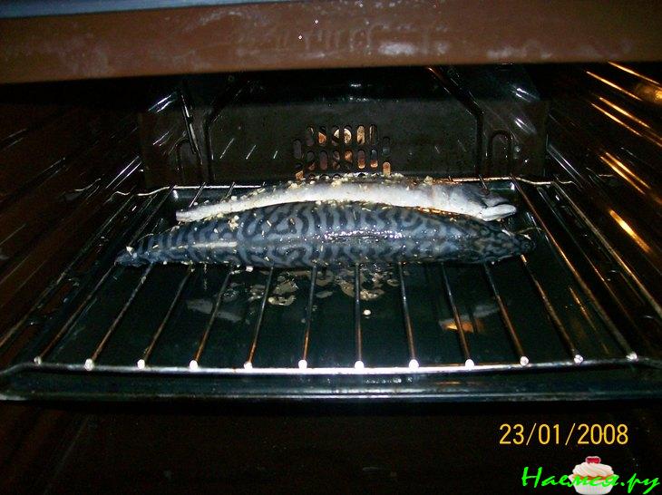 Скумбрия в маринаде гриль