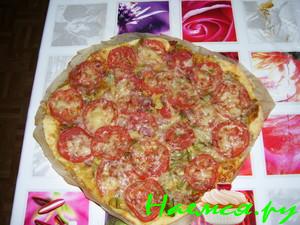 Пицца "Четыре времени года" Пицца "Четыре времени года"