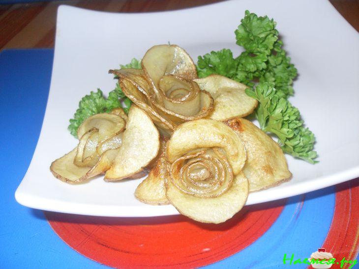 Картофель фри "Розы"