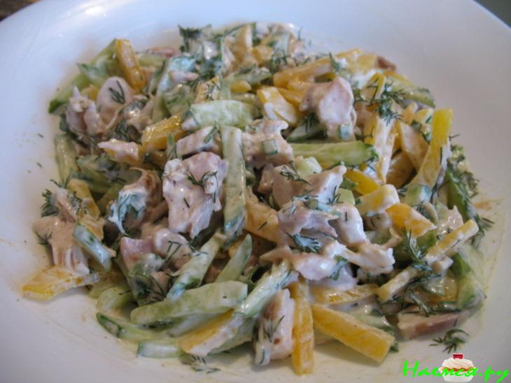 Салат "Дамский ужин"