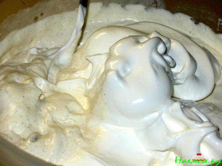 Шоколадно-молочное пирожное "Зорька"