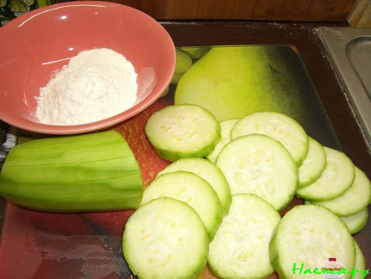 Чесночные кабачки