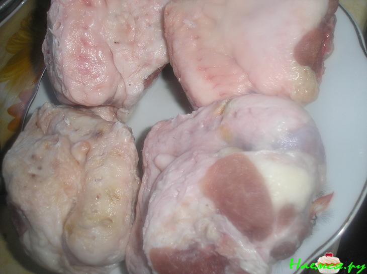 Запеченные индюшиные хвосты с картофелем