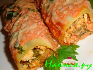 Фаршированные каннеллони-гиганты